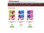 EB Games Online iTunes Cards Specials