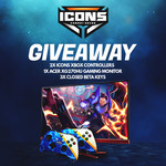 Win a Combat Arena Custom Xbox Controllers & Acer 144hz Gaming Monitor from Wavedash