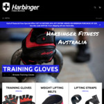 Fitness Gloves, Belts, Wraps & Accessories - 20% off Already Discounted Prices on over $50 Purchases @ Harbinger Fitness