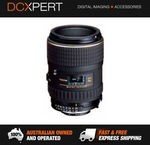 TOKINA 100mm F2.8 AT-X M100 Pro DX Macro Lens for Nikon & Canon + SanDisk 32GB SD CARD $359.20 ($449) @ DCxpert eBay