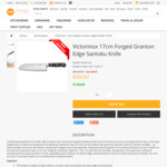 Victorinox Premium Forged Granton Edge 17cm Santoku Knife $59 Free Delivery @ Mega Boutique