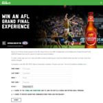 Win a $700 VISA Gift Card & AFL Grand Final Double Pass Worth $700 from The Bottle-O