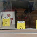 Beats by Dr. Dre urBeats Red $29 (Was $129) @ Big W