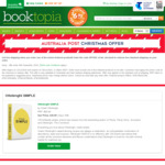 Free Shipping @ Booktopia When You Order One of Four Featured Books