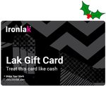 Gift Card Bonus Deals: Buy $50 Get $10, Buy $100 Get $25, Buy $250 Get $75, Buy $500 Get 2x $100 @ Ironlak Art Supplies
