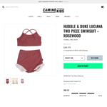 40% off Girls Hubble + Duke 2 Piece Swimsuit $38.97 (Was $64.95) + Free Delivery @ Camino Kids