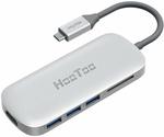 Hootoo USB-C Hub/Adapter -Power Delivery, 3xUSB 3.0, 4K HDMI, Card Reader $37.99 Type-C Laptops +Post (Free $49+/Prime) @ Amazon