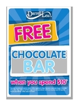 Free Chocolate Bar for Every $10 Spent at Darrell Lea