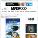 Win 1 of 5 Sets of Elastic Island Adventures Books Worth $50 from MiNDFOOD