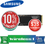 [eBay Plus] Samsung 970 EVO Plus 1TB M.2 NVMe SSD $279.65 Delivered (+ $35 Cashback via Redemption) @ Wireless1 eBay