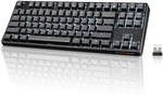Velocifire TKL02WS Wireless Backlit Mechanical Keyboard (Content Brown) US $49.59 (~AU $71) Delivered @ Velocifire