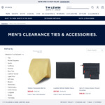 3 for 2 Selected Men's Accessories (e.g 3 x Boxers Twin Pack= 2 x $8.50 (Sold Out)) @ TM Lewin