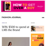 Win a $500 LMS The Brand Footwear Voucher from Fashion Journal