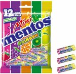 Mentos Mini Rainbow Bag, 12 Rolls, 120g Total $1.80 ($1.62 Subscribe & Save) + Delivery ($0 with Prime/ $39 Spend) @ Amazon AU