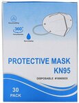 Disposable KN95 Protective Face Mask, 30 Pack $45.21 + Shipping @ iHerb