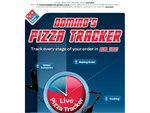 Domino's Pizza Again - $6.95 Value, $7.95 Traditional Range