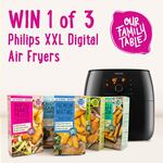 Win 1 of 3 Philips XXL Premium Twin Turbostar Digital Air Fryers from Our Family Table