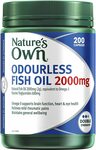 Nature's Own Odourless Fish Oil 2000mg 200 capsules $15 + Delivery ($0 with Prime/ $39 Spend) @ Amazon AU / Woolworths
