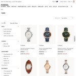 50% off Selected Styles, Further 25% off Purchases of 2 Items (Excludes Full Price) @ Fossil