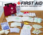 210 Piece Emergency First Aid Kit $26.65 Delivered