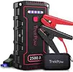Trekpow TJ2500 Car Jump Starter with 2500A Peak 18000mAh 12V Auto Battery Booster $89.99 Delivered @ Globmall AU Amazon