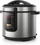 Philips Viva Collection AIO Multi Cooker/Pressure/Slow Cooker w/ Anti-Scratch ProCeramic+ Pot, 6L, 1000W, Silver $179 @ Amazon