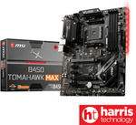 MSI B450 TOMAHAWK MAX II $95, Gigabyte B450M DS3H $79, MSI B450 Gaming  Pro Carbon Max WiFi $180 Delivered @ HT eBay