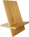 Bamboo Phone and Tablet Stand $6.99 + Delivery ($0 with Prime/ $39 Spend) @ Art Essentials_Pickup Arts via Amazon AU