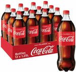 Coca-Cola Classic, 12x 1.25 L $18.84 ($16.96 with S&S) + Delivery ($0 with Prime/ $39 Spend) @ Amazon AU