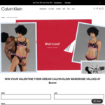 Win a $1,000 Calvin Klein Voucher from Calvin Klein