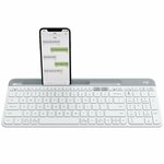 Logitech K580 Slim Multi-Device Wireless Keyboard - off-White $39.60 + $5.99 Delivery ($0 SYD C&C) + Surcharge @ Mwave