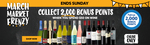 2000 Bonus Flybuys Points (Worth $10) with $50+ Online Wine Order + Delivery ($0 C&C/ $150 Order) @ First Choice Liquor