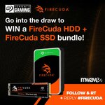 Win a Seagate FireCuda HDD and SSD Bundle from Mwave