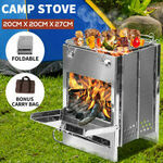 Portable Wood Stove $30.59 ($29.87 with eBay Plus) Delivered @ Sello-Products eBay