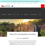 $100 off Qantas Flights to NT @ QANTAS