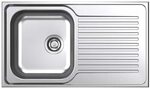Clark PU1203 No Tap Hole Punch Single End Bowl Silver Kitchen Sink $55.36 Delivered @ Amazon AU