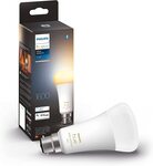 Philips Hue White Ambiance 1600lm B22 Fitting $43.95 Delivered @ Amazon AU