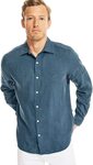 Nautica Men's Linen Shirt $49.99 (RRP $119.95) Delivered @ Amazon Au
