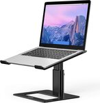 BESIGN Adjustable Aluminum Laptop Stand (10-15.6") Silver / Black $31.19 + Delivery ($0 Prime/ $39 Spend) @ BESIGN via Amazon AU