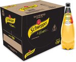 Schweppes Orange and Mango Mineral Water, 12 x 1.1L $10.80 + Shipping ($0 with Prime / $39 spend) @ Amazon Warehouse