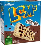 [Short Dated] Kellogg's LCMs Choc Chip Puffed Rice Snack 6 Bars $0.82 + Delivery ($0 with Prime/ $39 Spend) @ Amazon Warehouse