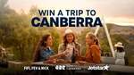 Win a $1000 Jetstar Voucher, Hotel Stay in Canberra + Spending Money from HIT