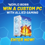 Win a Custom World Boss Themed Allied Patriot Package Worth $2999 from Allied Gaming