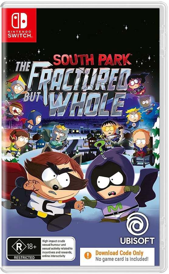 [Switch] South Park: The Fractured but Whole (Download Code in Box) $9. ...