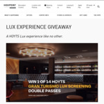 Win 1 of 14 Double Pass Tickets for a RED CARPET GRAN TURISMO LUX SCREENING from HOYTS Highpoint. [VIC]
