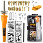 MasterSpec 37PC 30W Wood Burning Set $25 (Subscriber Price Only, Was $35.90) + Delivery (Free to Major Cities) @ TOPTO