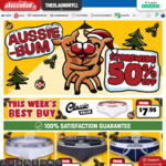 50% off Everything + Free Christmas Underwear with Every Order + Delivery ($0 with $75 Order) @ aussieBum