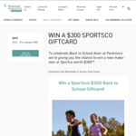 [VIC] Win a Sportsco Gift Pack Worth $300 from GPT Management Holdings (Winner to Collect Prize from Keysborough)