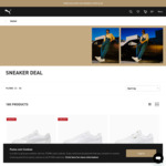 Selected Puma Sneakers: 2 for $120 Delivered @ Puma