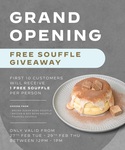 [VIC] Free Soufflé Pancake (First 10 Customers), 50% off Soufflé Pancake 12pm-1pm Daily on 27-29 Feb @ Fresh Air & Pancake